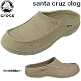 CROCS �N���b�N�X santa cruz clog �y���{���K�㗝�X�i�z2010MODEL�s�����Y�F�J�[�L�t�N���b�O�T���_�� SANTA-CRUZ-CLOG-10816-khaki-khaki