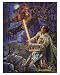 The Werewolf Moon Art Poster Print by Steve Roberts, 11x14