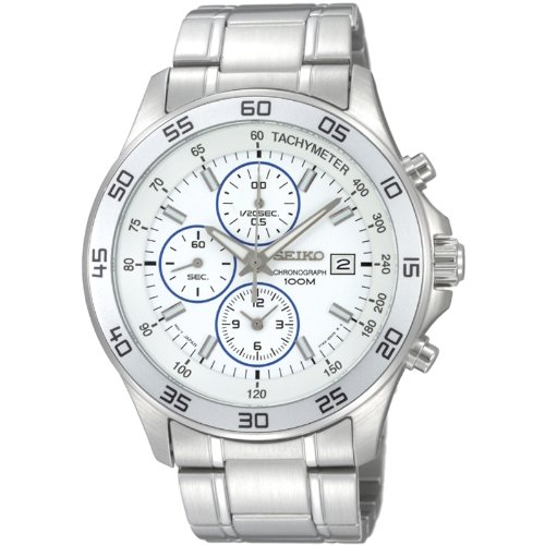Seiko Gents Chronograph Watch SNDA71P1