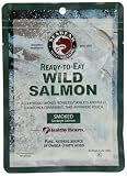 SeaBear Ready-To-Eat Smoked Sockeye Salmon, 3.5-Ounce Pouches (Pack of 3)