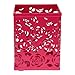 1 X [Official Shop]BXT Cute Hollow Floral Design Pencil Holder Design Pen Holder Pencil Cup