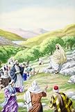 Ladybird Book print, The Story Of Peter The Fisherman, 30 x 20