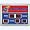 College Sports Scoreboard Wall Clocks,Kansas Jayhawks