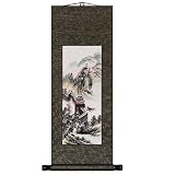 Handmade Great Wall Of China Scroll Wall Art Painting