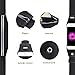 AOOK Running Belt Zipper Design/Transparent Touch Screen Window/Headphone Jack Fit for 4.7INCH/5.5INCH iPhone 7,6, 6S,6 Plus, 6S Plus, Samsung Galaxy S5,S6, S7,Edge
