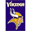 Minnesota Vikings NFL Applique Banner Flag (44"x28")