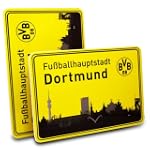 Borussia Dortmund Fr�hst�cksbrettchen...