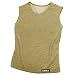 TAIGA Women's Lightweight Polartec  Power Dry  Sleeveless Shirt Tank, Khaki, MADE IN CANADA