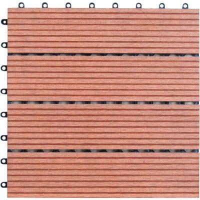 Bamboo Composite 12" x 12" Deck Tiles