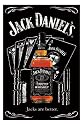 Posters: Jack Daniels Poster - Poker (36 x 24 inches)