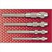 Starrett 240B Pin Vises With Tapered Collet, 0.025" -0.075" Range