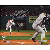 Curt Schilling Boston Red Sox - 2007 WS Action - Autographed 8x10 Photograph