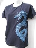 Cool Womans Asian Dragon t Shirt