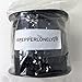 PEPPERLONELY Brand 80 Yard/Roll Metallic Faceted Sequin Trim, Black
