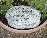 Tiding Stone  A Garden Is A Friend