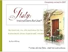Italy, Instructions for...