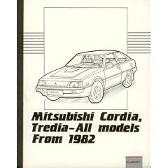Mitsubishi Owners Repair Guide, Cordia and Tredia, all models, including Turbo from 1982
