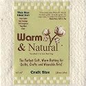 Warm & Natural Cotton Batting<br>Craft Size