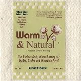 Warm & Natural Cotton Batting<br>Craft Size