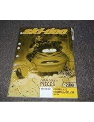 Book: 2000 Ski Doo ski-doo SNOWMOBILE FORMULA S DELUXE PARTS CATALOG Manual OEM