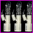 Pearl Rabbit Vibrator with Rotation Vibration White