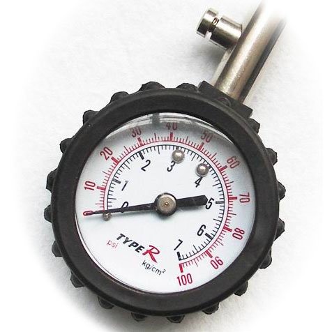 TYPE-R High accuracy Tire Tyre Gauge Inflating Pressure Gauge TR-3205A by Koolertron