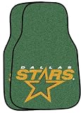 Fan Mats 10639 NHL - Dallas Stars 18" x 27" Carpeted Car Mat Set