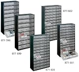 RAACO INTERNATIONAL A/S 107297 Schubladenmagazin 150-03 m.8Schubl. 8x155x279x64mm RAACO 150x306x552mm