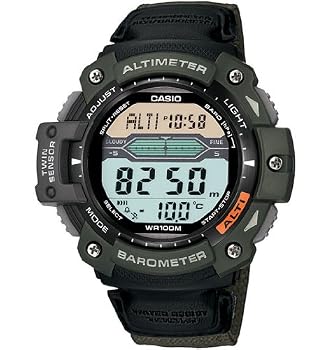Casio #SGW300HB-3AV Men's Twin Sensor Altimeter Barometer LCD Digital Sports Watch