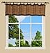 Bamboo Ring Top Curtain BRP074812-11 Valance, 48