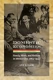 Domestic Economies: Family, Work, and Welfare in Mexico City, 1884-1943 (Engendering Latin America)