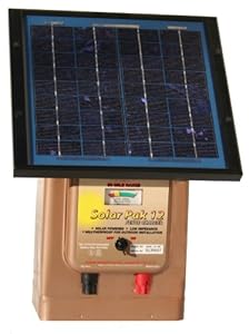 Parmak Magnum 12 Solar Pak Low Impedance 12 Volt Battery Operated 30 Mile Range Electric Fence Charger MAG12SP