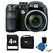 General Electric Power PRO X550-BK 16MP Black Digital Camera 4GB Bundle - Includes camera, 4GB Secure Digital SD Memory Card, Compact Deluxe Gadget Bag, and 3pc. Lens Cleaning Kit