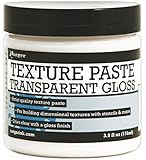 Ranger Texture Paste Transparent Gloss, 3.9 oz