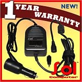 SOL COMPUTER Laptop Notebook CAR Power Adapter for ACER Aspire One D150, D250