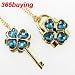 Shugo Chara Cosplay Necklace Openable Lock & Key (For valentine gifts)? Sky blue