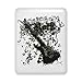 iPad Case White Rock Guitar Music Grunge
