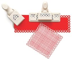 Martha Stewart Crafts Punch Around the Page, Heart Chain Punch Set