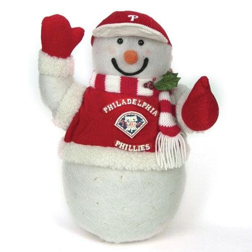 Philadelphia Phillies Fiber Optic Snowman at Amazon.com