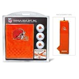 Cleveland Browns Golf Towel with Golf Balls Gift Set