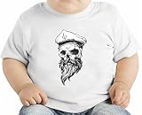 Sailor skull オーガニックベビーTシャツ 12 - 18 Months