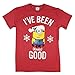 Christmas Despicable Me Minions I've Been Kinda Good Graphic T-Shirt
