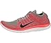 Nike Women's Wmns Free 4.0 Flyknit, LGHT CHRCL/BLACK-HYPR PUNCH-BRGHT