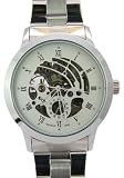 Daybird - Montre Homme - Automatique - Acier inoxydable - Automatique cadran blanc avec bracelet en a
