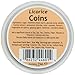 Gustaf's Dutch Licorice Coins,  6 Plastic containers - 7-Ounce each