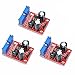 Willwin 3pcs NE555 Pulse Frequency Duty Cycle Adjustable Module Square Wave Signal Generator