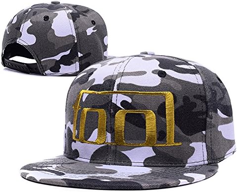 YTENG Tool Rock Band Logo Embroidery Camouflage Cap Camo Snapback Hat