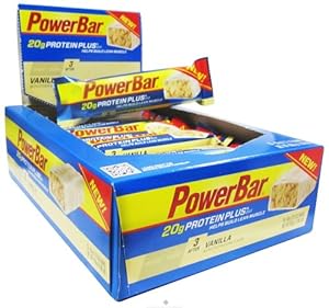 PowerBar Protein Plus Bar, Vanilla Yogurt, 15 Count