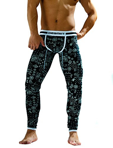 SilkWorld Men's Cotton Winter Autumn Silm Fit Thermal Long Johns