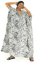 Black and White Safari Print Kaftan